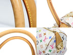 Louis Vuitton Keepall 45 Boston Bag Monogram Multicolor White Takashi Murakami — view 8