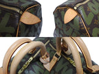 Louis Vuitton Monogram Graffiti Keepall 50 Brown Khaki Gold — view 4
