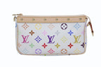 Louis Vuitton Takashi Murakami TM Pochette Accessoires White — view 3