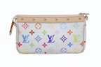 Louis Vuitton Takashi Murakami TM Pochette Accessoires White — view 2