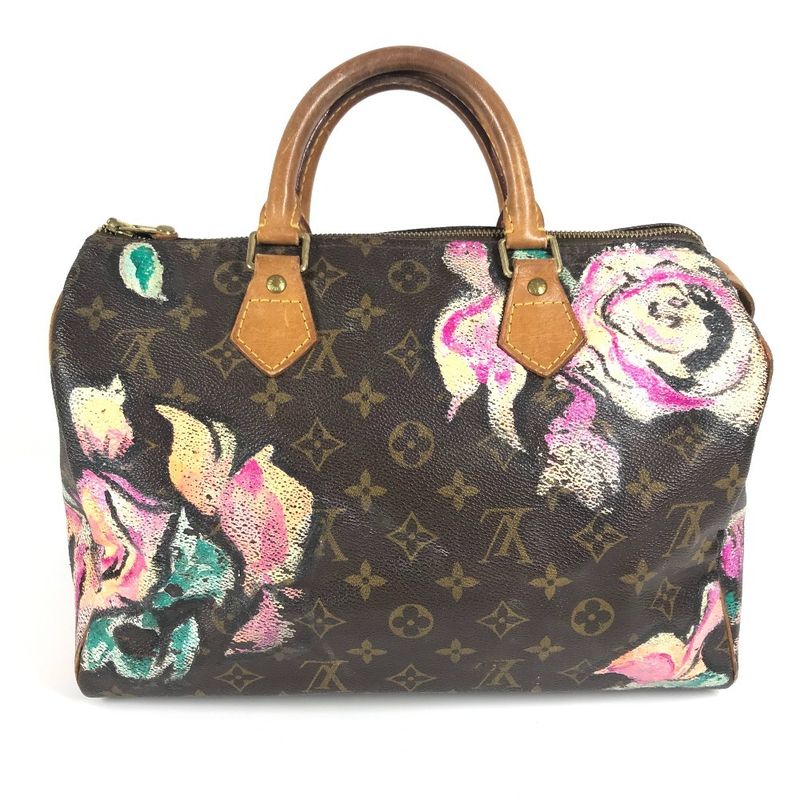 Louis Vuitton Handbag Speedy 30 Monogram Canvas Brown — view 2