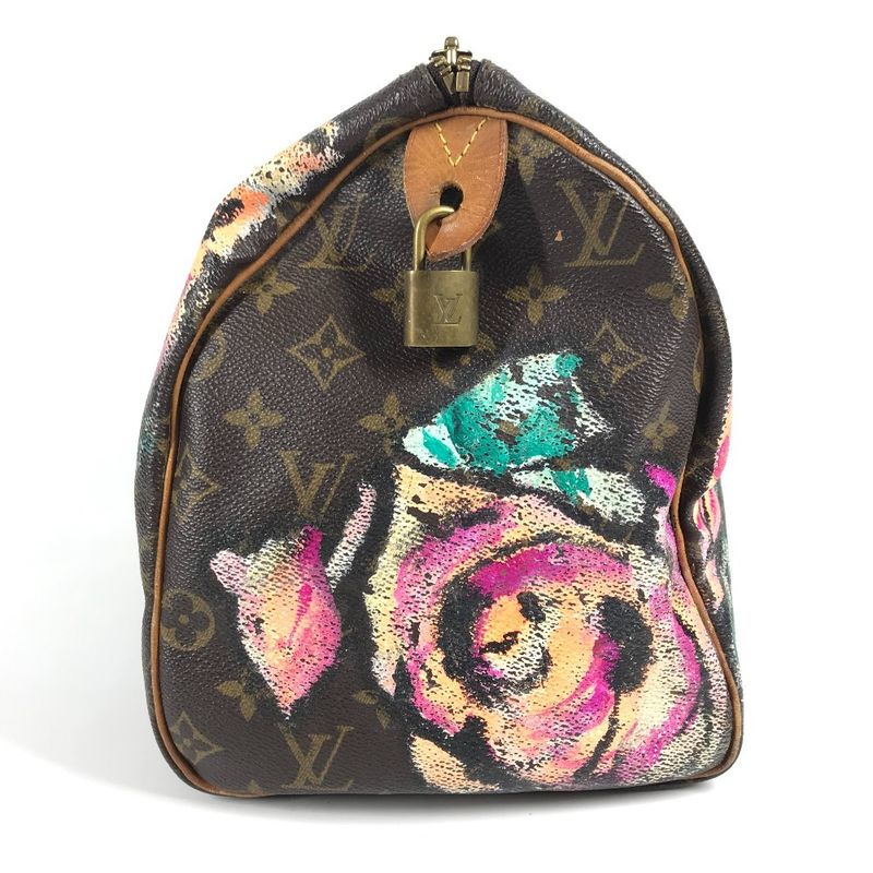 Louis Vuitton Handbag Speedy 30 Monogram Canvas Brown — view 3