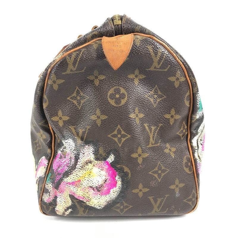 Louis Vuitton Handbag Speedy 30 Monogram Canvas Brown — view 4