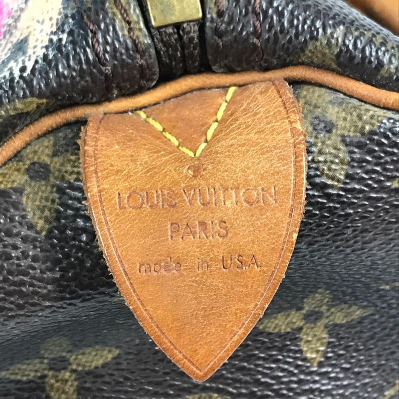 Louis Vuitton Handbag Speedy 30 Monogram Canvas Brown — view 5