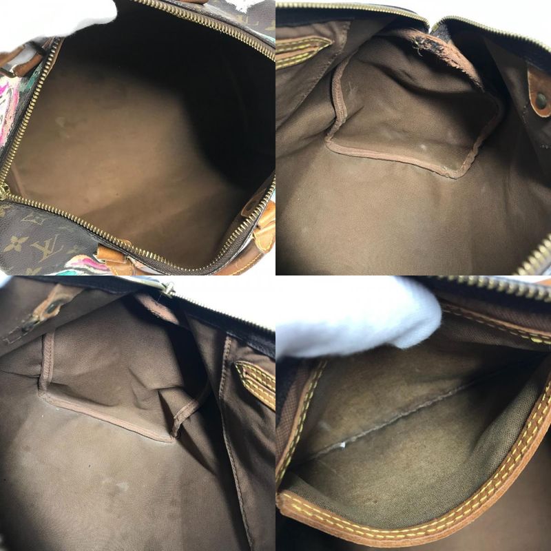 Louis Vuitton Handbag Speedy 30 Monogram Canvas Brown — view 8