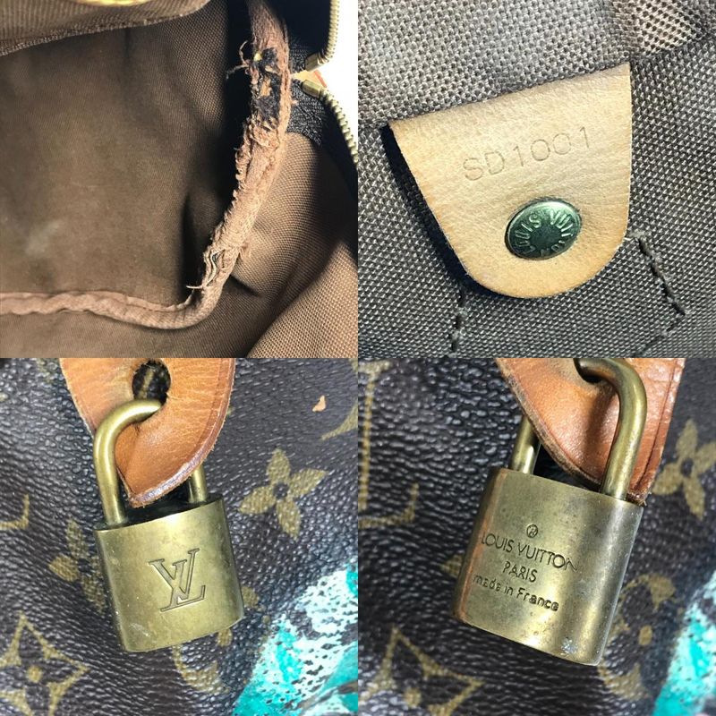 Louis Vuitton Handbag Speedy 30 Monogram Canvas Brown — view 9