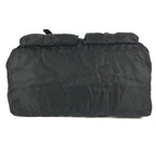 Prada Boston Bag Triangle Logo Plate Nylon Black — view 5
