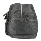 Prada Boston Bag Triangle Logo Plate Nylon Black — view 4