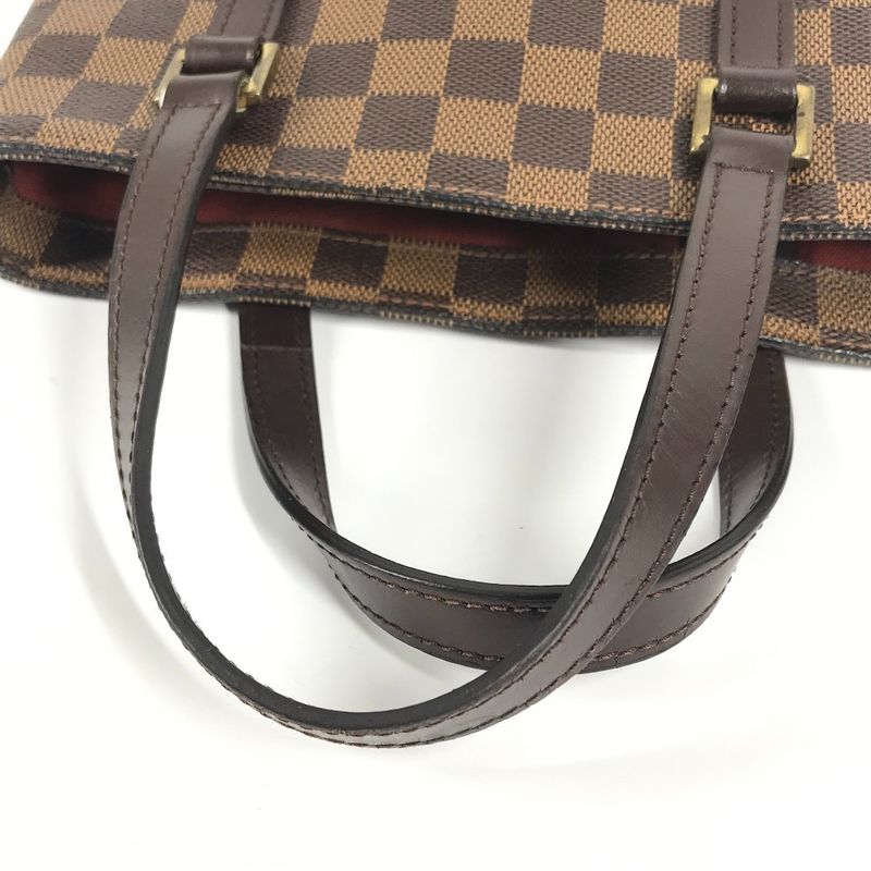 Louis Vuitton Handbag Vavin PM Damier Canvas Ebene Brown — view 6