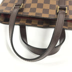 Louis Vuitton Handbag Vavin PM Damier Canvas Ebene Brown — view 6