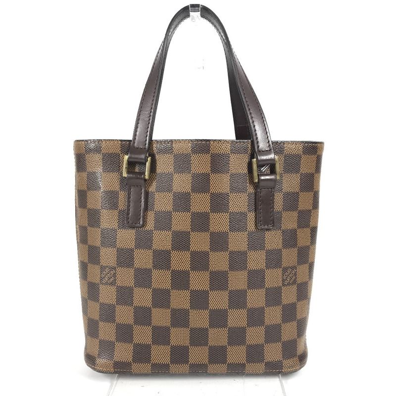 Louis Vuitton Handbag Vavin PM Damier Canvas Ebene Brown — view 2