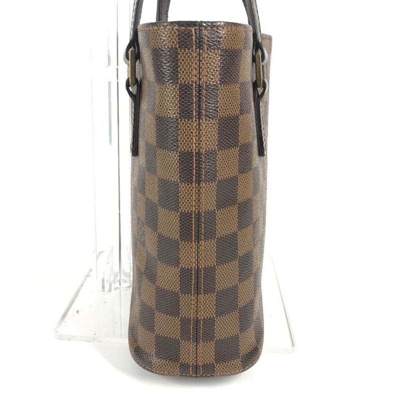 Louis Vuitton Handbag Vavin PM Damier Canvas Ebene Brown — view 4