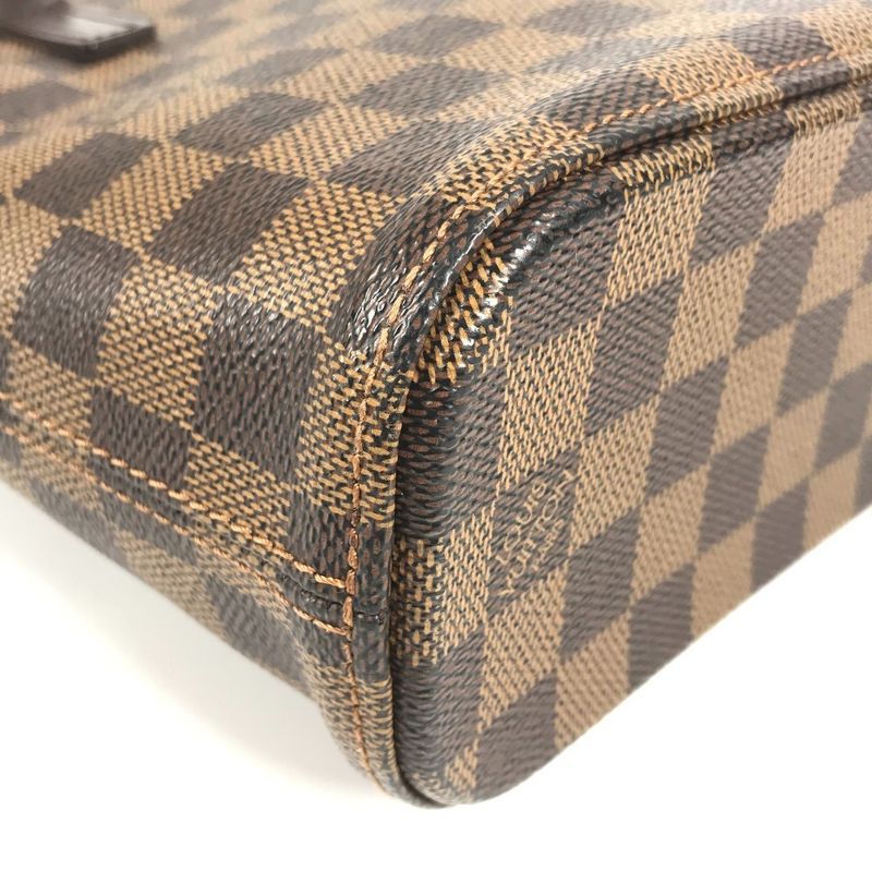 Louis Vuitton Handbag Vavin PM Damier Canvas Ebene Brown — view 7