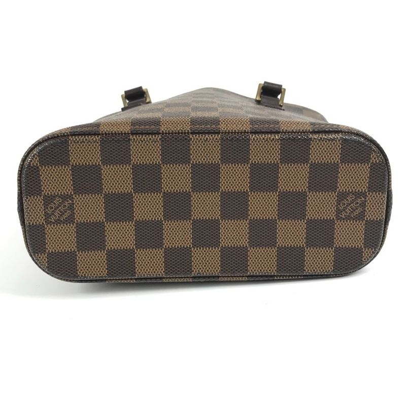 Louis Vuitton Handbag Vavin PM Damier Canvas Ebene Brown — view 5