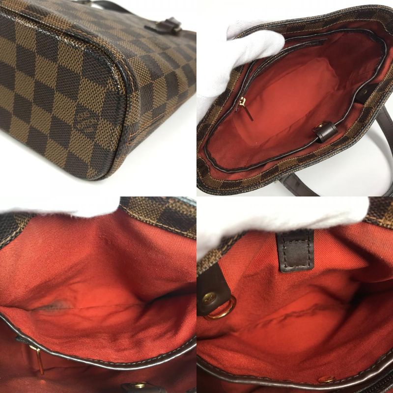 Louis Vuitton Handbag Vavin PM Damier Canvas Ebene Brown — view 8