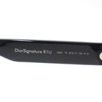 Christian Dior Signature R1 U Sunglasses Eyewear 10 A0 Black 5717 140 — view 6