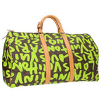 Louis Vuitton Keepall 50 Graffiti Veil Boston Bag — view 2