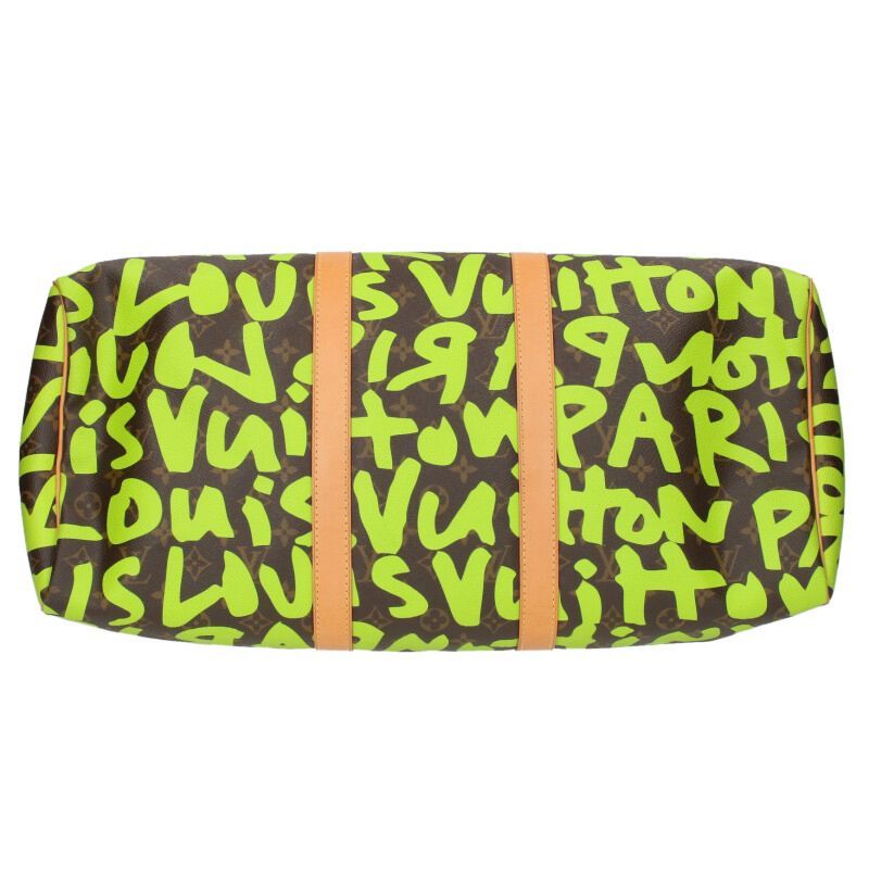 Louis Vuitton Keepall 50 Graffiti Veil Boston Bag — view 4