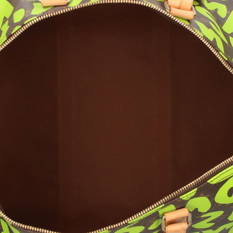 Louis Vuitton Keepall 50 Graffiti Veil Boston Bag — view 3