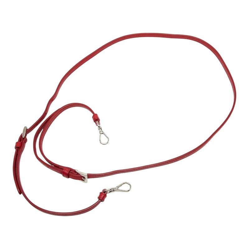 Prada Red Leather Belt — view 5