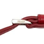 Prada Red Leather Belt — view 6