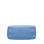 Fendi Petit Toujours Shoulder Bag 2-Way 8 Bh253 Light Blue Leather — view 3