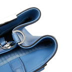 Fendi Petit Toujours Shoulder Bag 2-Way 8 Bh253 Light Blue Leather — view 8