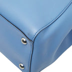 Fendi Petit Toujours Shoulder Bag 2-Way 8 Bh253 Light Blue Leather — view 6