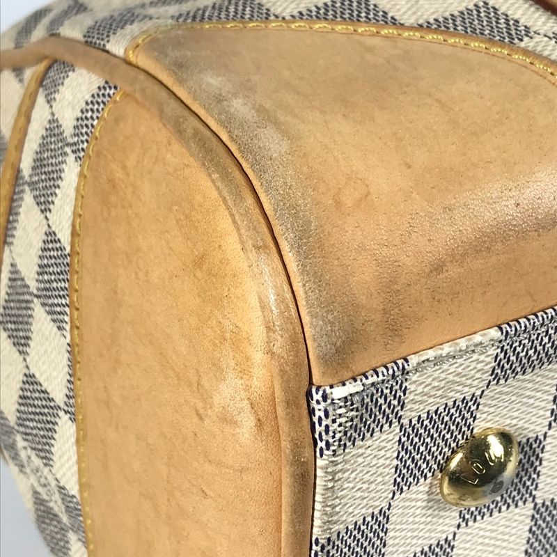 Louis Vuitton Handbag Bar Cles PM Damier Azur Canvas White — view 6
