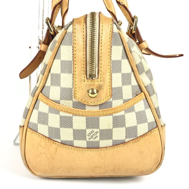 Louis Vuitton Handbag Bar Cles PM Damier Azur Canvas White — view 3