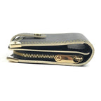 Louis Vuitton Bifold Wallet Compact Zip Suhali Leather Noir Black — view 2