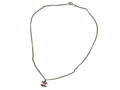 Chanel CC Logo Necklace 04 46 Metal Rhinestone Clear Gold