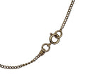 Chanel CC Logo Necklace 04 46 Metal Rhinestone Clear Gold — view 6
