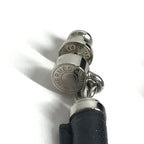 Hermes Earrings Charniere PM Swift Black — view 3