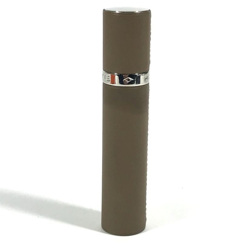 Hermes Accessory Case Atomizer Leather Etoupe Gray — view 4