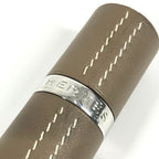 Hermes Accessory Case Atomizer Leather Etoupe Gray — view 7