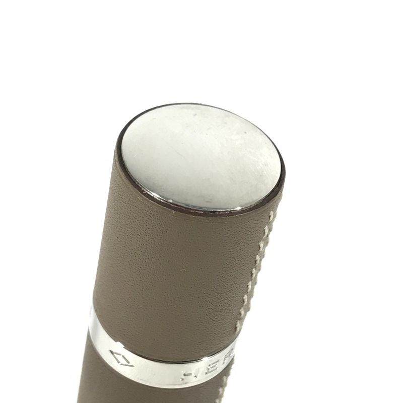 Hermes Accessory Case Atomizer Leather Etoupe Gray — view 5