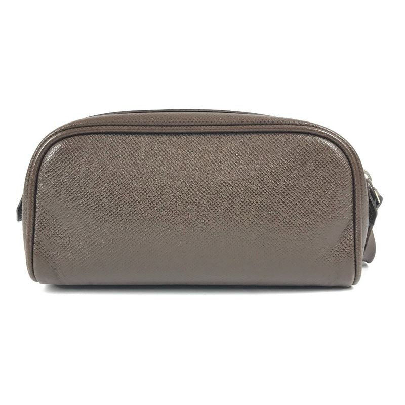 Louis Vuitton Second Bag Trousse Ivan Taiga Leather Grizzly Brown — view 2