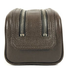 Louis Vuitton Second Bag Trousse Ivan Taiga Leather Grizzly Brown — view 3