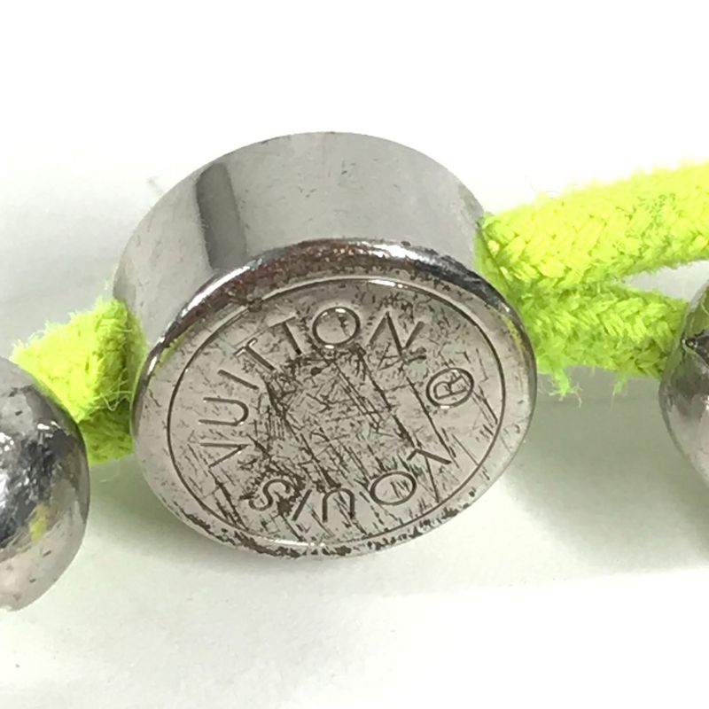 Louis Vuitton Bracelet Monogram Beads Metal Yellow — view 7