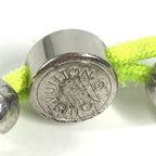 Louis Vuitton Bracelet Monogram Beads Metal Yellow — view 7