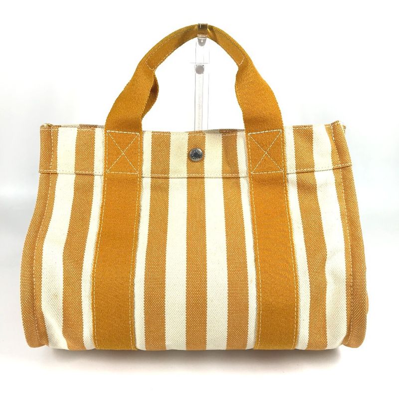 Hermes Cannes PM Canvas Yellow — view 2