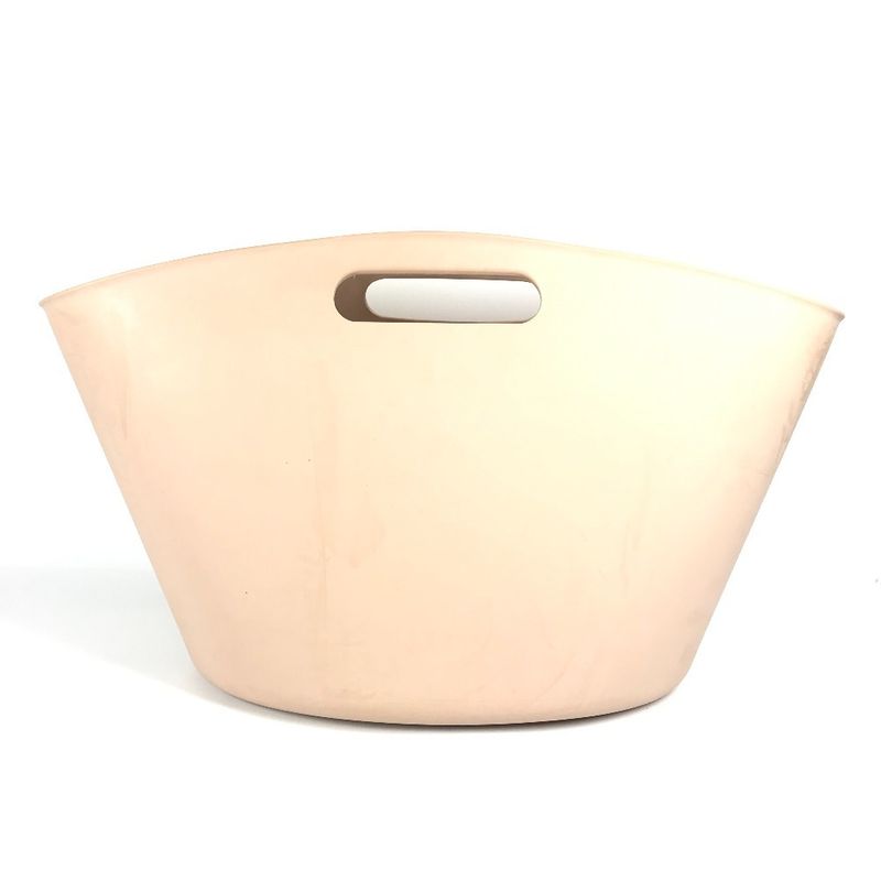 Gucci Handbag Bucket Bag Logo Laundry Rubber Beige — view 2