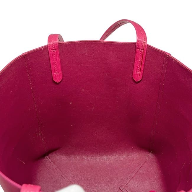 Celine Tote Cabas Phantom Small Pink Large Leather — view 4