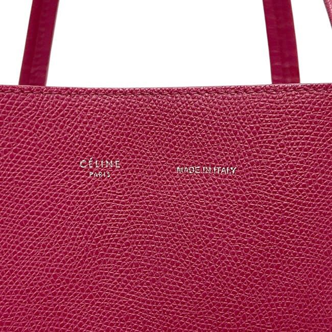 Celine Tote Cabas Phantom Small Pink Large Leather — view 7