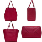 Celine Tote Cabas Phantom Small Pink Large Leather — view 2