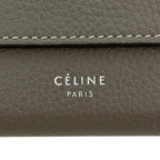 Celine Trifold Wallet Small Gray — view 9