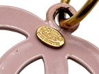 Chanel CC Logo Swing Hook Earrings 03 Pink Gold — view 6