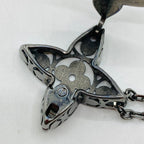 Louis Vuitton Pendant Flower Locket Le4212 Necklace Resin Cracked — view 7