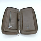 Louis Vuitton Taiga Organizer Atoll Travel Case Long Wallet Brown — view 5